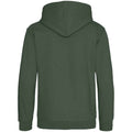 Vert bouteille - Back - Awdis - Sweat à capuche - Enfant