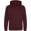 Bordeaux - Front - Awdis - Sweat à capuche - Enfant