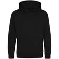 Noir - Front - Awdis - Sweat à capuche - Enfant