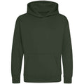 Vert forêt - Front - Awdis - Sweat à capuche - Enfant