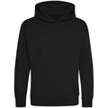 Noir vif - Front - Awdis - Sweat à capuche - Enfant