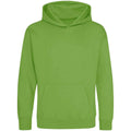 Vert citron - Front - Awdis - Sweat à capuche - Enfant