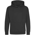 Gris orage - Front - Awdis - Sweat à capuche - Enfant