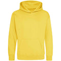 Jaune - Front - Awdis - Sweat à capuche - Enfant