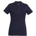 Bleu marine - Front - Brook Taverner - Polo ARLINGTON - Femme