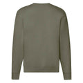 Olive classique - Back - Fruit of the Loom - Sweat PREMIUM - Homme