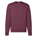 Bordeaux - Front - Fruit of the Loom - Sweat PREMIUM - Homme