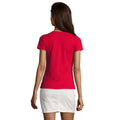 Rouge - Back - SOLS - T-shirt IMPERIAL - Femme