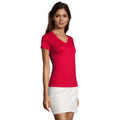 Rouge - Side - SOLS - T-shirt IMPERIAL - Femme