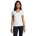 Blanc - Front - SOLS - T-shirt IMPERIAL - Femme