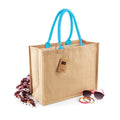 Beige pâle - Bleu surf - Back - Westford Mill - Sac de courses CLASSIC