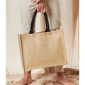 Beige pâle - Noir - Back - Westford Mill - Sac de courses CLASSIC