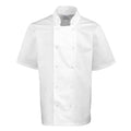 Blanc - Front - Premier - Veste de cuisinier - Adulte