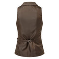 Marron - Back - Premier - Gilet - Femme