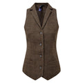 Marron - Front - Premier - Gilet - Femme