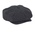 Charbon chiné - Front - Beechfield - Casquette BAKER BOY - Adulte