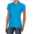 Bleu saphir - Front - Gildan - Polo - Femme