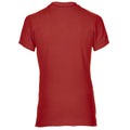 Rouge - Back - Gildan - Polo - Femme