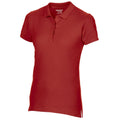 Rouge - Side - Gildan - Polo - Femme