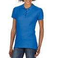 Bleu roi - Front - Gildan - Polo - Femme