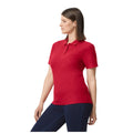 Rouge vif - Side - Gildan - Polo - Femme