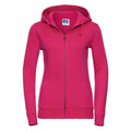 Fuchsia - Front - Russell - Veste à capuche AUTHENTIC - Femme