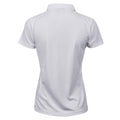 Blanc - Back - Tee Jays - Polo LUXURY - Femme