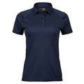 Bleu marine - Front - Tee Jays - Polo LUXURY - Femme