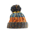 Bleu - Orange - Front - Beechfield - Bonnet - Adulte