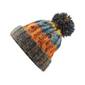 Bleu - Orange - Side - Beechfield - Bonnet - Adulte