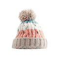 Blanc - Corail - Front - Beechfield - Bonnet - Adulte