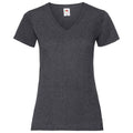 Gris foncé chiné - Front - Fruit of the Loom - T-shirt - Femme