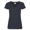 Bleu marine foncé - Front - Fruit of the Loom - T-shirt - Femme