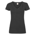 Noir - Front - Fruit of the Loom - T-shirt - Femme