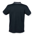 Bleu marine - Blanc - Back - Henbury - Polo - Homme