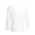 Blanc - Back - Fruit of the Loom - T-shirt VALUE - Adulte