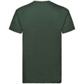 Vert bouteille - Back - Fruit of the Loom - T-shirt SUPER PREMIUM - Adulte