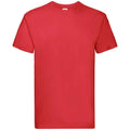 Rouge - Front - Fruit of the Loom - T-shirt SUPER PREMIUM - Adulte