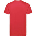 Rouge - Back - Fruit of the Loom - T-shirt SUPER PREMIUM - Adulte