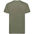 Olive classique - Back - Fruit of the Loom - T-shirt SUPER PREMIUM - Adulte