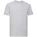 Gris - Front - Fruit of the Loom - T-shirt SUPER PREMIUM - Adulte