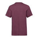 Bordeaux - Back - Fruit of the Loom - T-shirt VALUE - Enfant