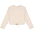 Blanc cassé - Front - Native Spirit - Sweat court - Femme