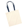 Beige pâle - Bleu marine - Back - Westford Mill - Tote bag EARTHAWARE ORGANIC BAG FOR LIFE