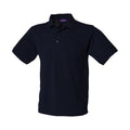 Bleu marine - Front - Henbury - Polo - Homme