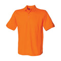 Orange - Front - Henbury - Polo - Homme