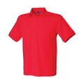 Rouge - Front - Henbury - Polo - Homme