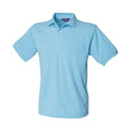 Bleu ciel - Front - Henbury - Polo - Homme