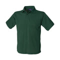 Vert bouteille - Front - Henbury - Polo - Homme