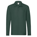 Vert forêt - Front - Fruit of the Loom - Polo PREMIUM - Homme